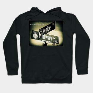 Venice Boulevard & Midway Avenue, Culver City, California by Mistah Wilson Hoodie